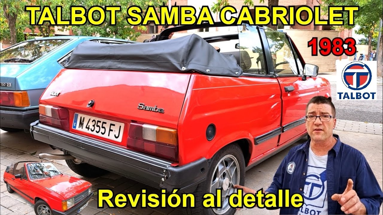⛽Talbot Samba Cabrio Pininfarina. Revisión por mecánico Talbot. #talbotsamba