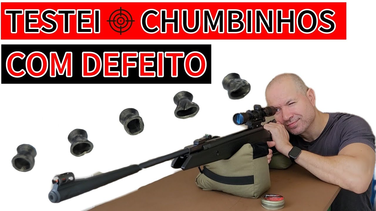 TESTEI CHUMBINHOS AMASSADOS