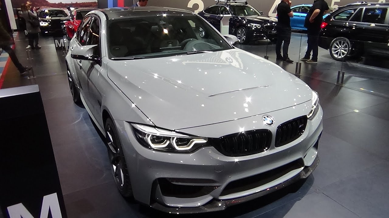 2018 BMW M3 CS Sedan - Exterior and Interior - Auto Show Brussels 2018
