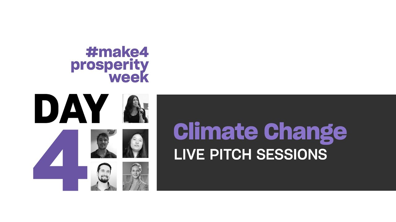 September 3rd Pitch Day: Climate Change