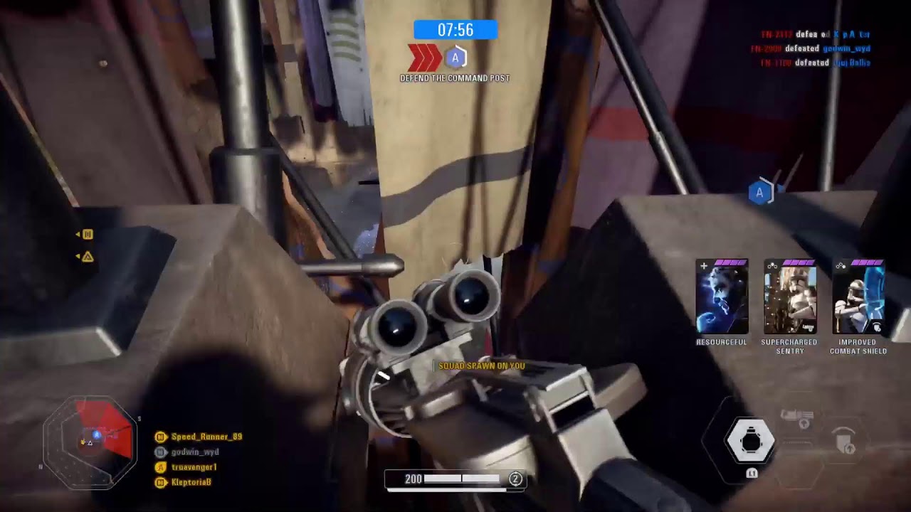 Star Wars BF2 PS5 gameplay