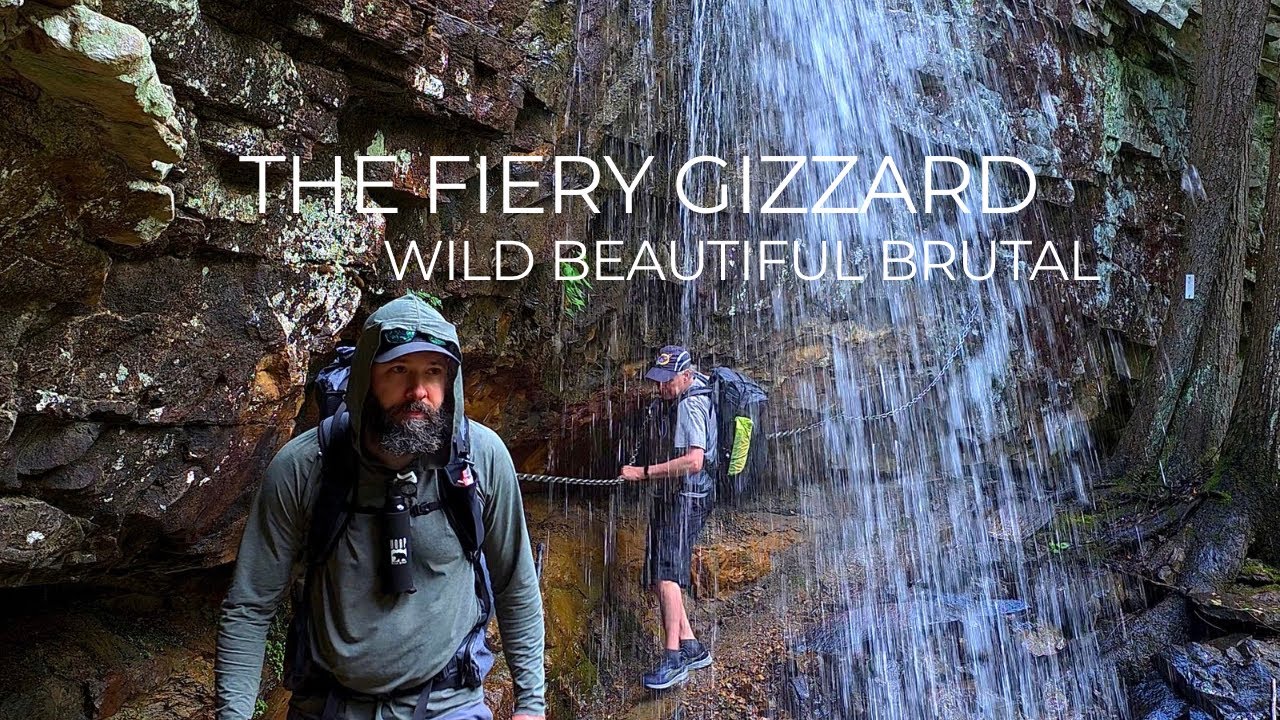 Отец и сын в походе по тропе Fiery Gizzard! Красиво и сурово