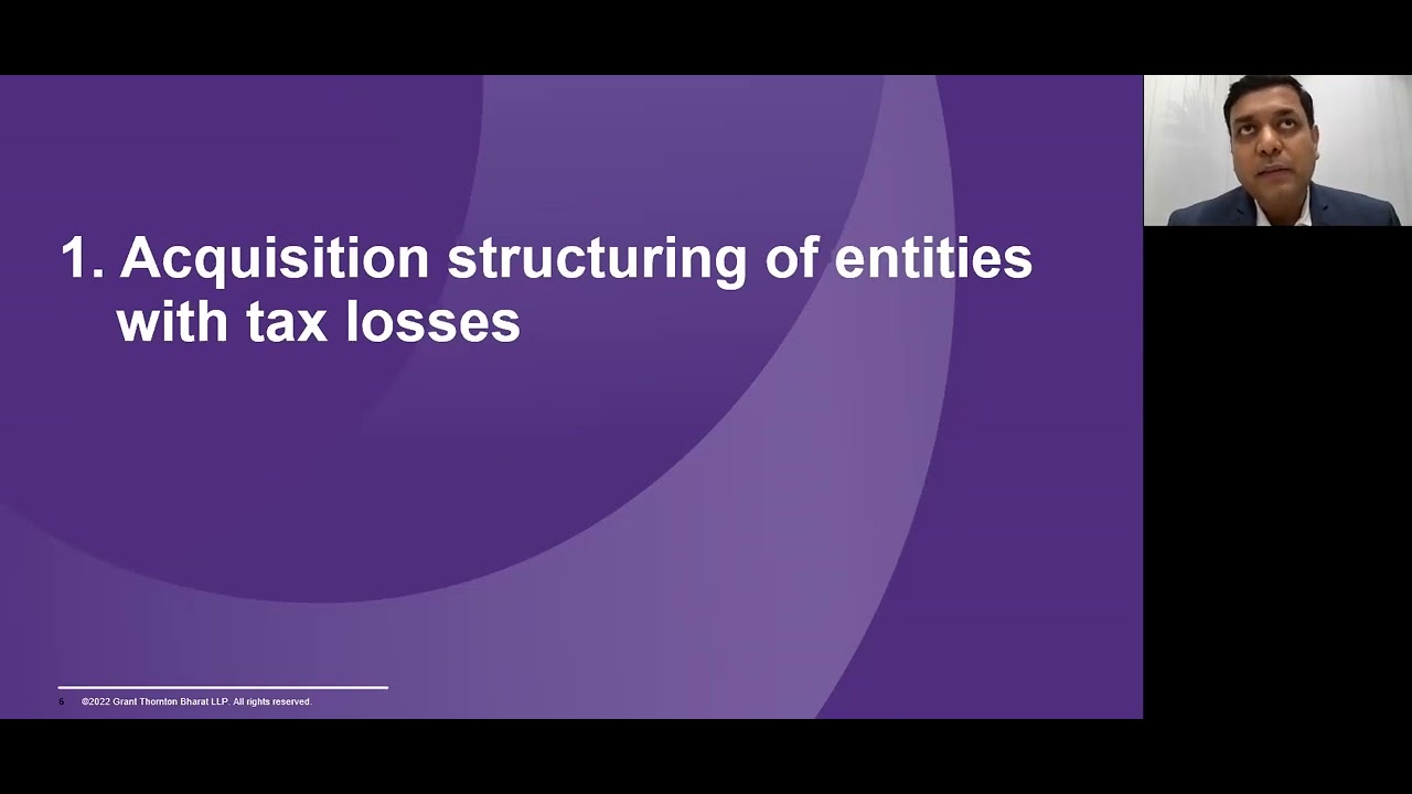 Webinar #3: M&A Deal structuring - Key structuring aspects and challenges