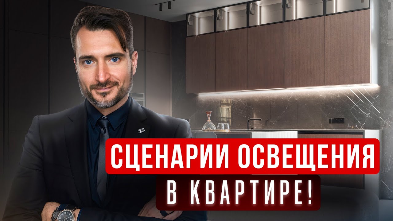 Функциональное и декоративное освещение в квартире 😍| Дизайн интерьера. Светодизайн. Румтур 2024