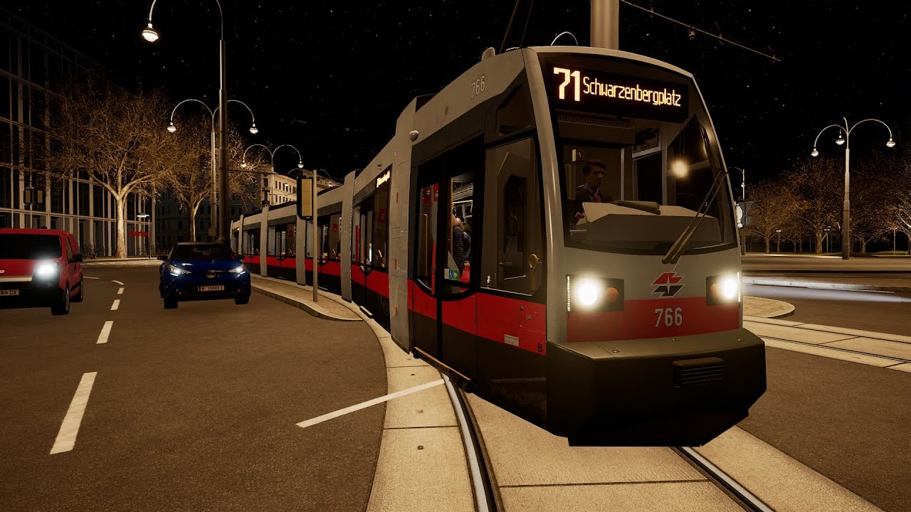 Linienfahrt Part 3: Zurück zum Schwarzenbergplatz! | Tramsim Wien