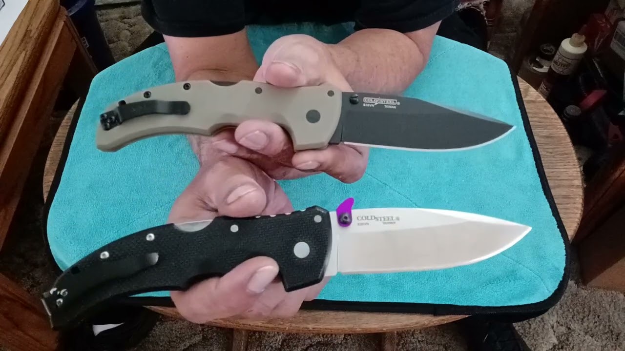 Stiletto's New 2024 Cold Steel Recon 1 Spear FDE Grip Blk Blade #CS-27BS-DEBK Un-Boxing & Discussion