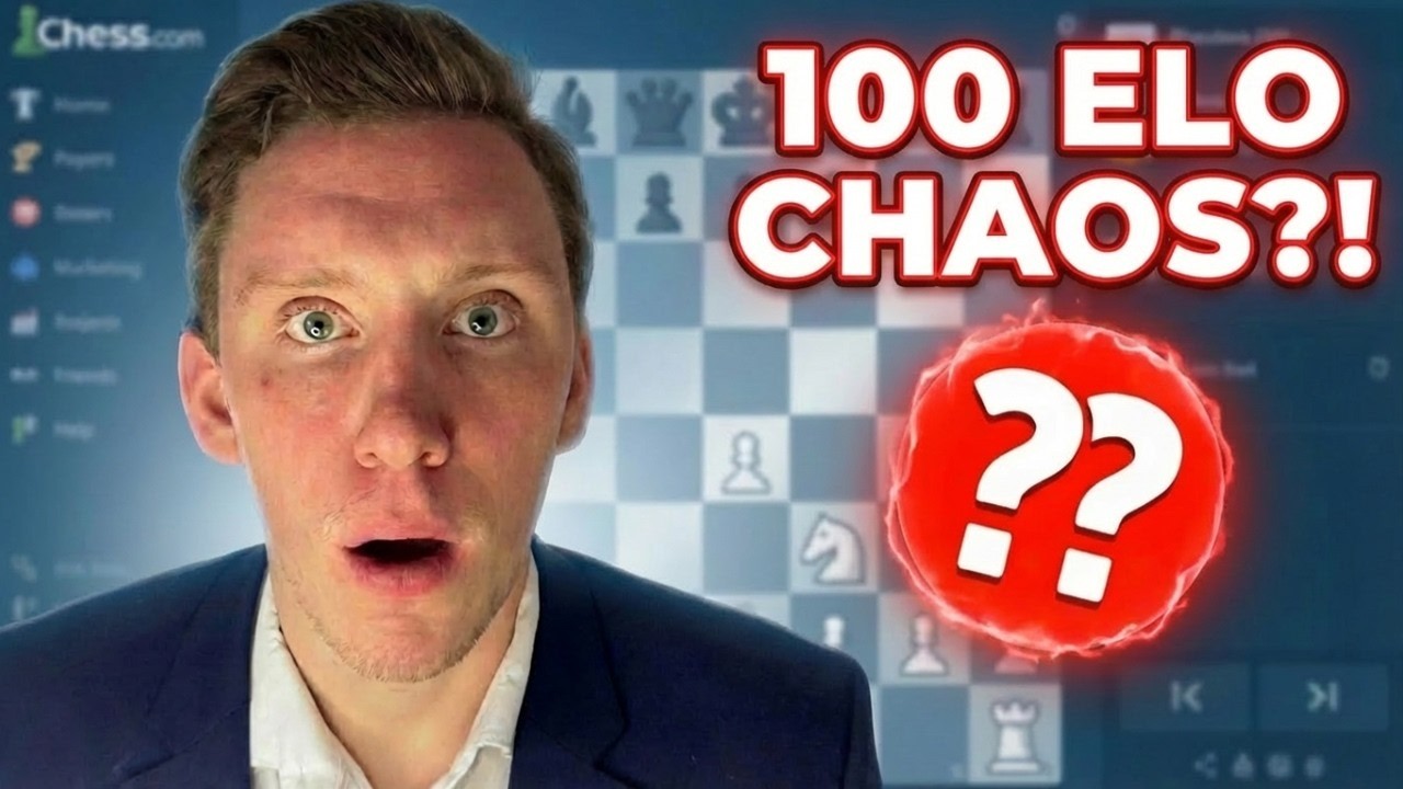 Commentating Hilarious 100 Elo Chess Games Live Stream