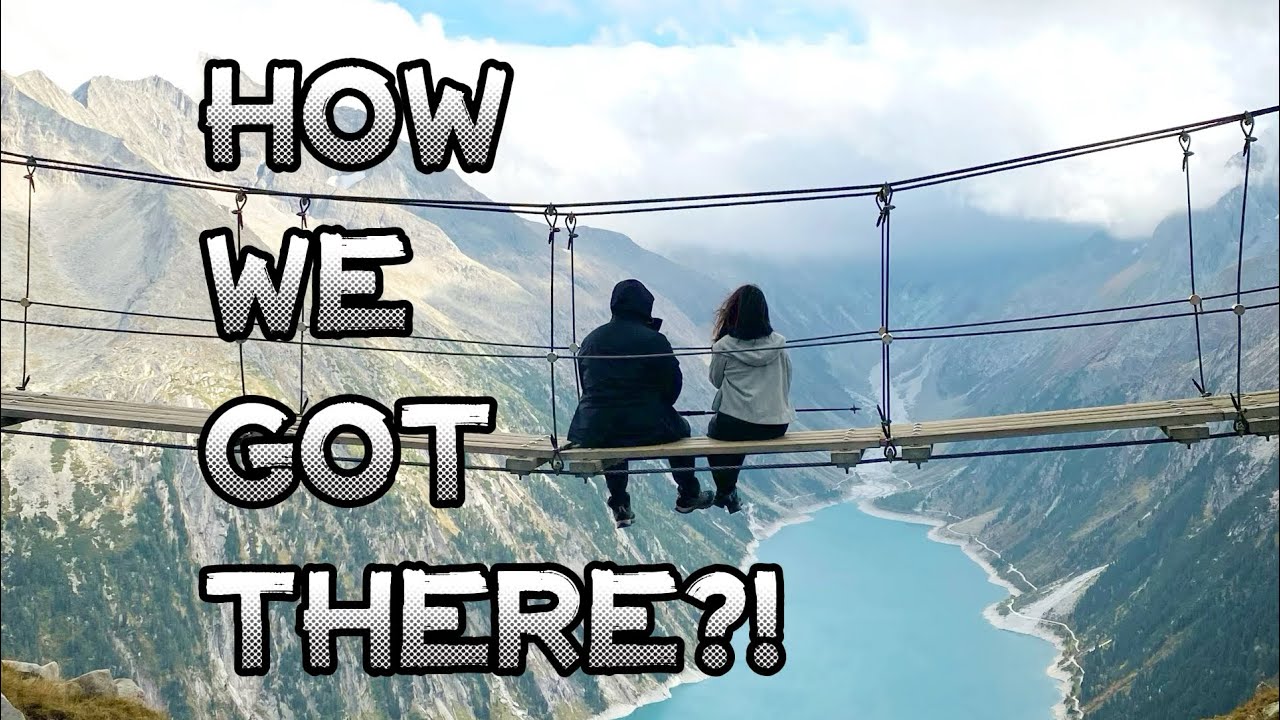 VLOG :: Famous Hanging Bridge Olpererhütte | Tirol Austria #olpererhütte #hängebrücke #tirol