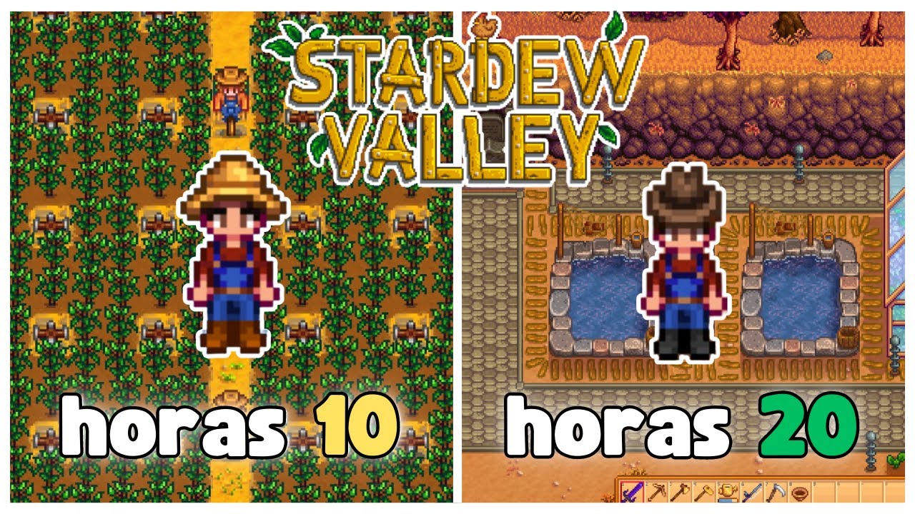 Até onde posso chegar em 20 HORAS de Stardew Valley? | PARTE 2