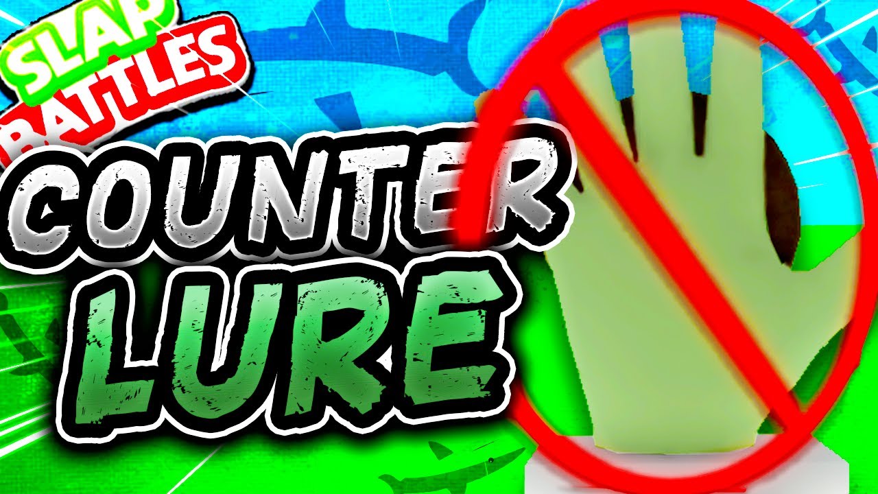 КАК КОНТРИТРИРОВАТЬ перчатку LURE🦈 - Slap Battles Roblox