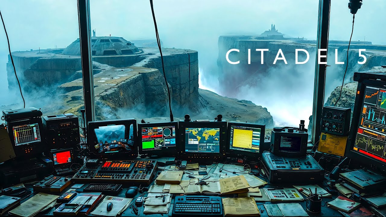 CITADEL 5 Mountain Outpost | Relaxing Sci-Fi Ambience for Focus & Sleep 4K