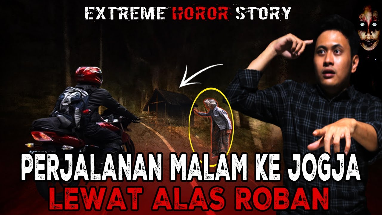 NGERI BANGET!! KALO GUE GAK BAKAL BERANI TURUN DARI MOTOR DI JALUR HUTAN ALAS ROBAN!