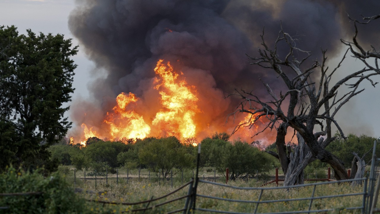 Texas wildfires: Live update on Ross Fire in Palo Pinto County