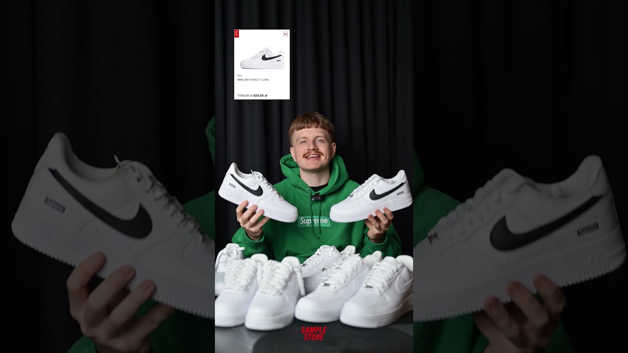 Top 5 Nike Air Force 1 na naszej stronie!