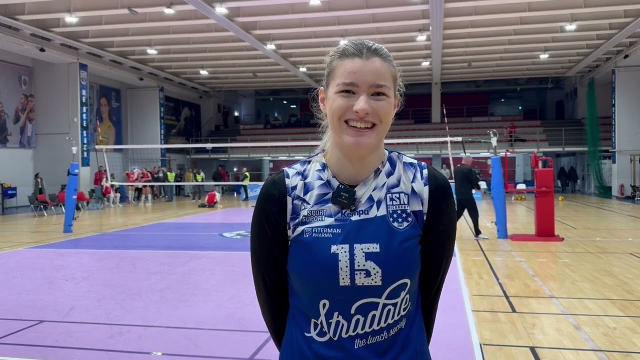 Elena Catrin Ștefanov, de la CSM București în NCAA: „Sunt entuziasmată să joc și să studiez în SUA”