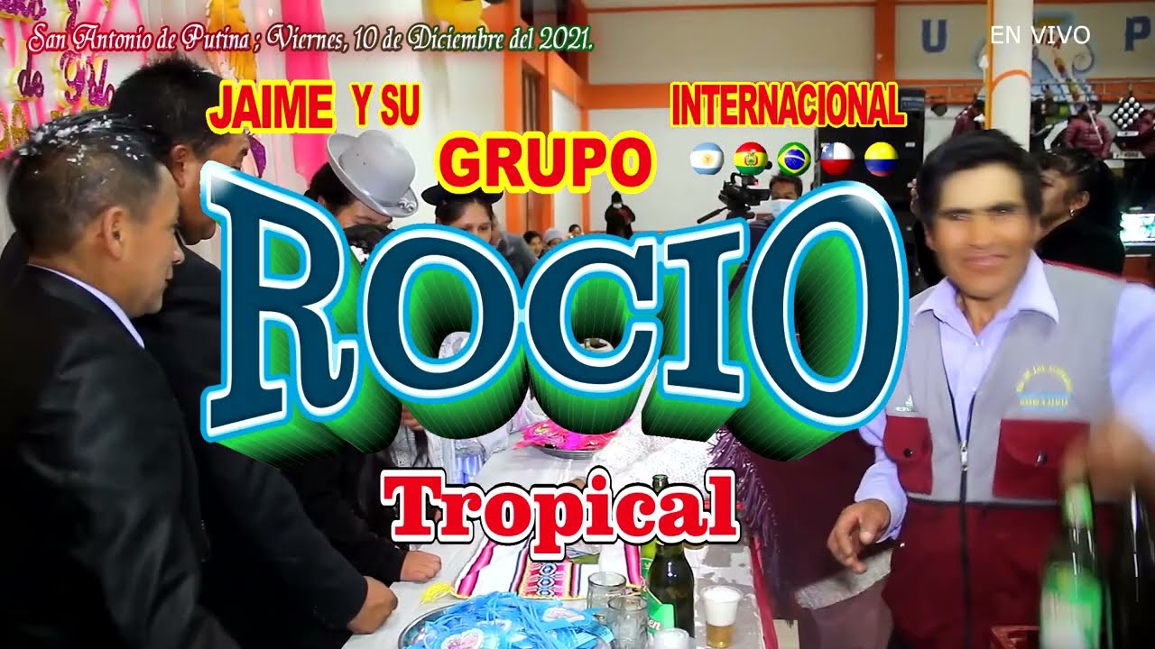 JAIME Y SU GRUPO ROCIO TROPICAL MIX GENESIS EN CORTE DE PELO DE BRENDA ELYANE EN PUTINA 10 DIC.2021