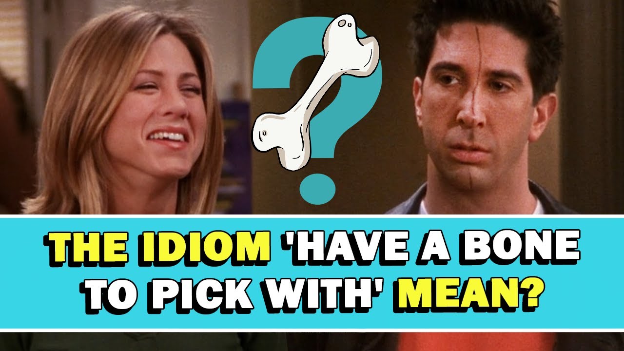 Idiom 'Have A Bone To Pick With' Meaning