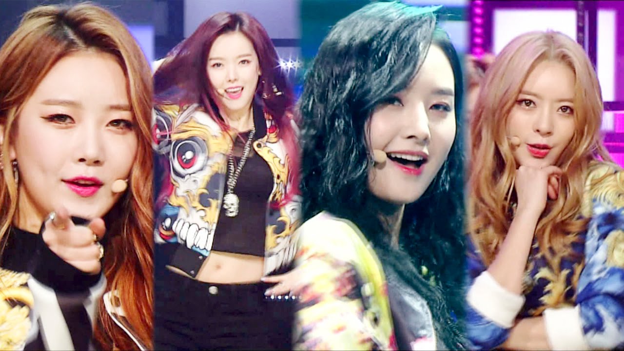 "Возвращение Special" Dalshabet - Кто-то, как U @ популярный Inkigayo 20160110