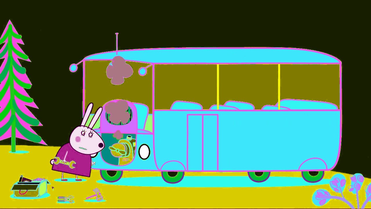 We Got Enough Money For A New School Bus! - Peppa Pig (Sponsored By: Gamavision Csupo Effects)