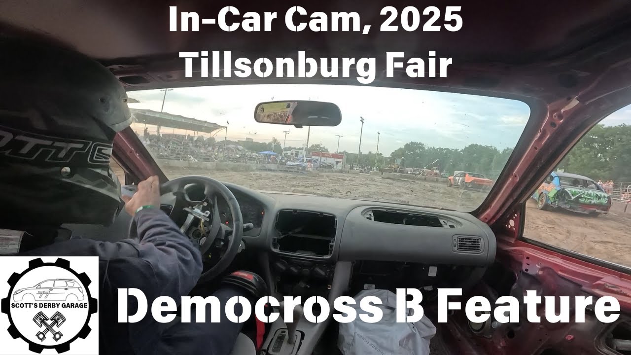 In-Car Cam, 2025 Tillsonburg Fair - Democross B Feature