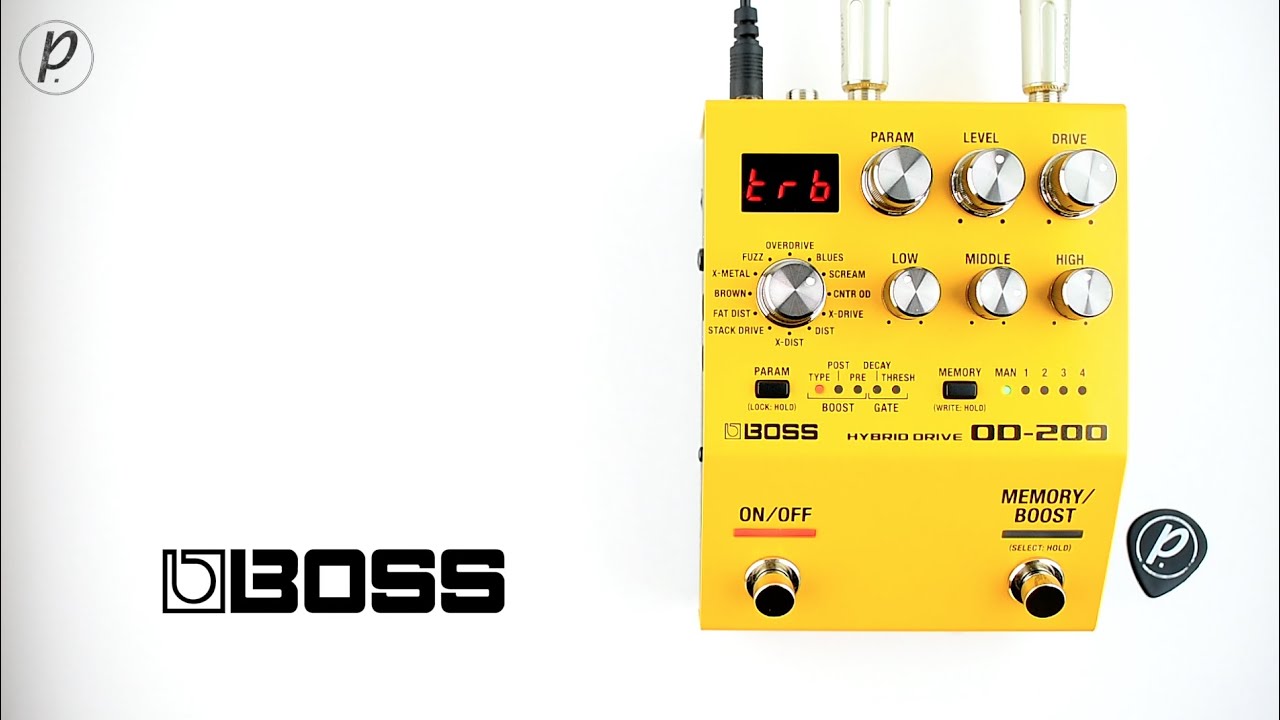 Boss // OD-200 Hybrid Drive Overdrive (Stereo Demo)