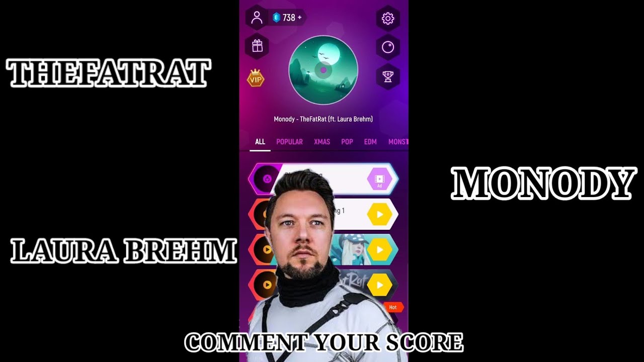 Tiles Hop Monody Song Normal Mode & Endless Mode