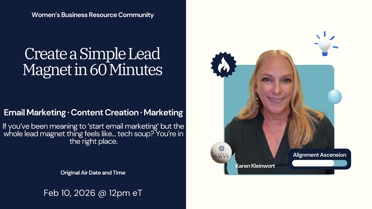 Create a Simple Lead Magnet in 60 Minutes (Without a Tech Headache)