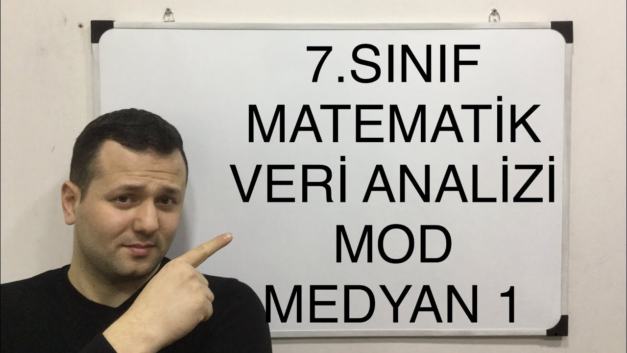7. SINIF MATEMATİK VERİ ANALİZİ MOD-MEDYAN KONU ANLATIMI  |#kadirhoca