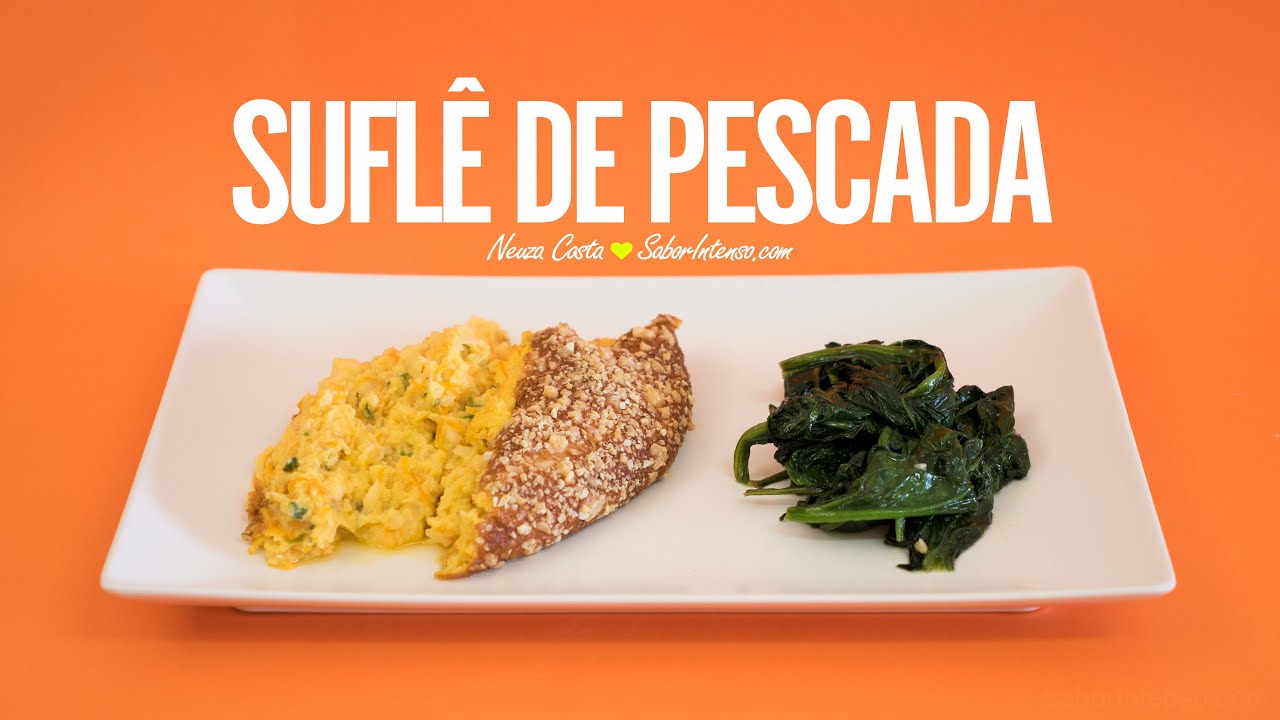 Receita de Suflê de Pescada