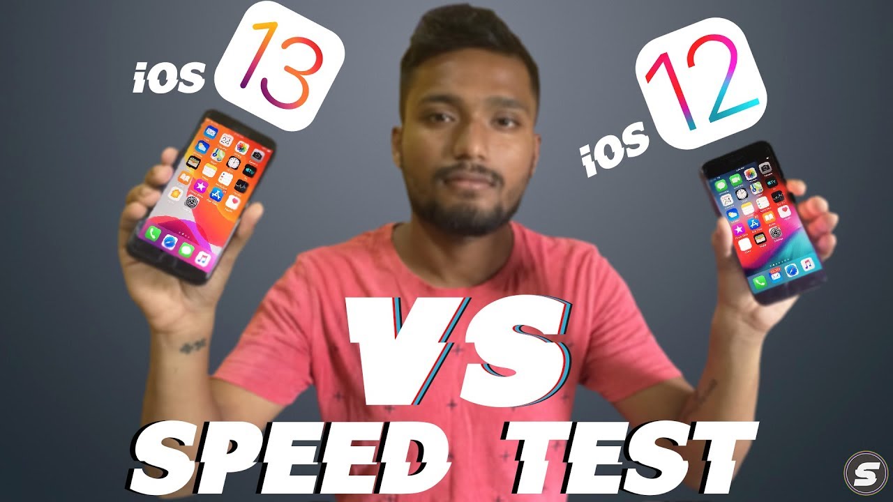 iOS 13 Vs iOS 12! SPEED TEST : iPHONE 7 (Comparison)