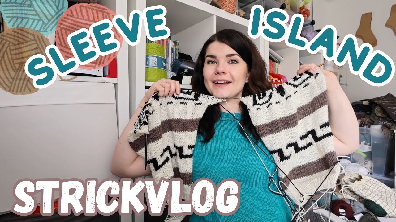 Sleeve Island | Nur Ärmel Stricken| Strick Vlog