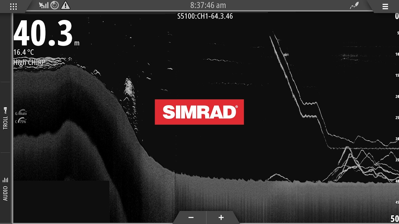 Скриншоты SIMRAD, эпизод 2 — Как настроить цветовые палитры