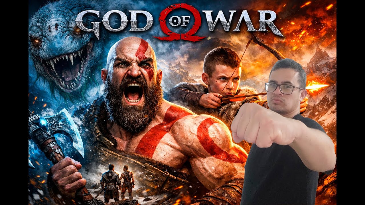 God of War 2018:  primeira vez #5/2 #kratos