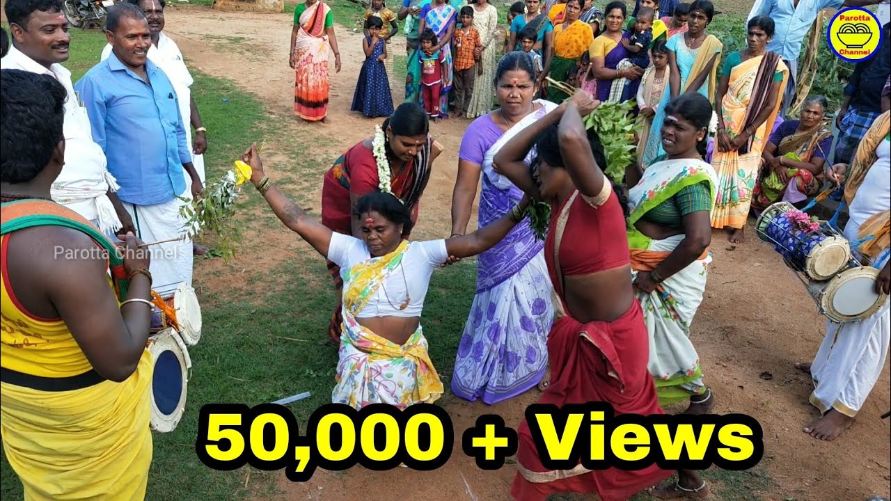சாமி அழைப்பு கேட்டு சாமி ஆடும் பெண்கள் | Sami Attam | Parotta Channel.