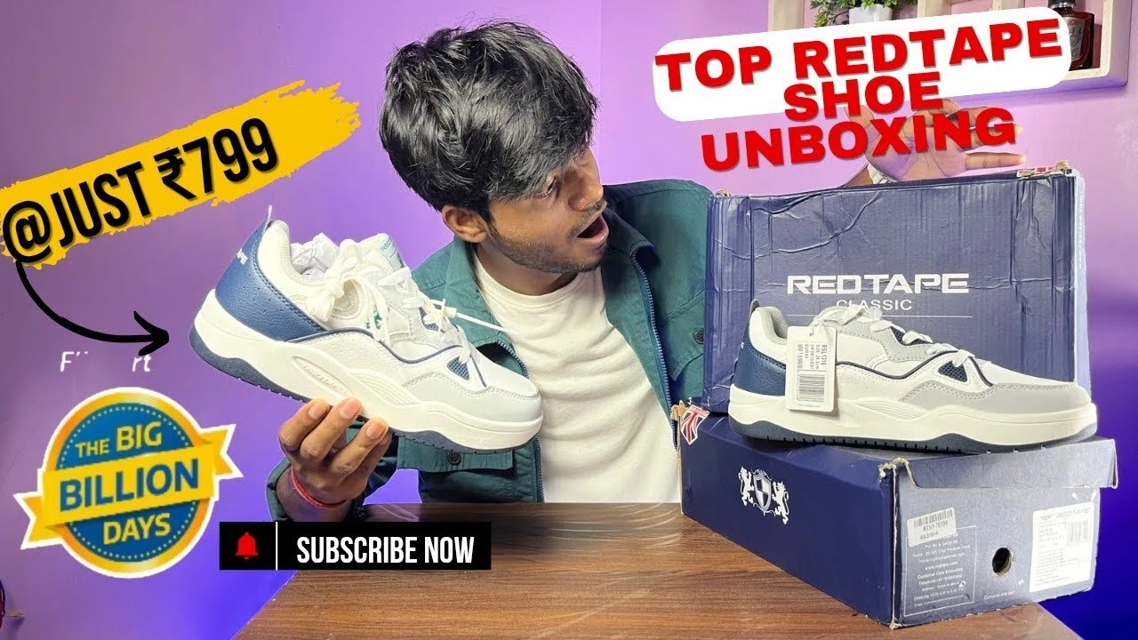 New Redtape Shoe Unboxing ll Redtape Shoe Review 