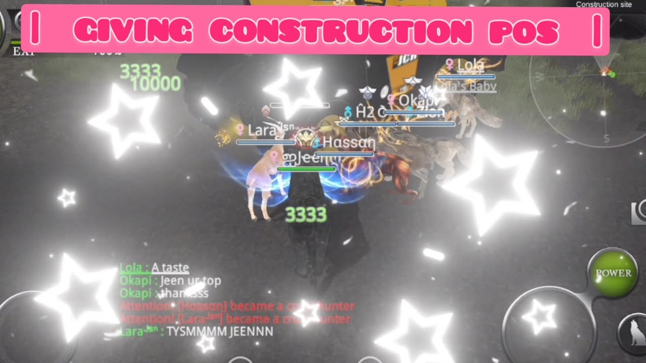 Wild Animals Online | Giving Construction POS