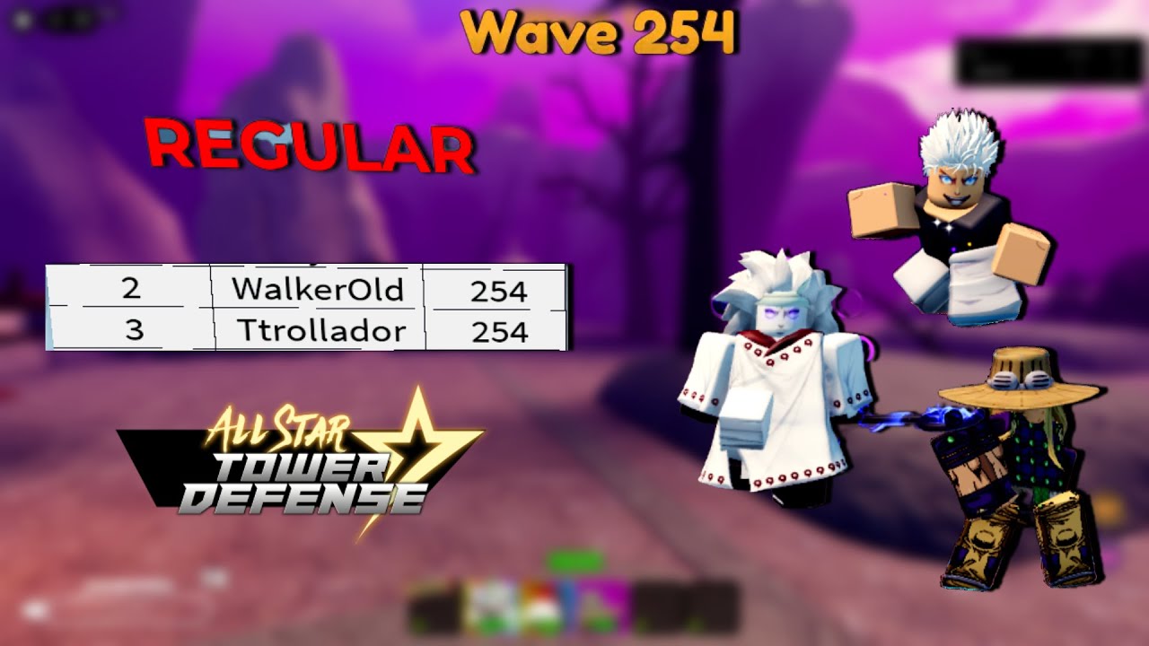 How To Get 254+ Wave In Duo Regular (Ft @Just_yuhaa ) | Astd | All Star Tower Defernse