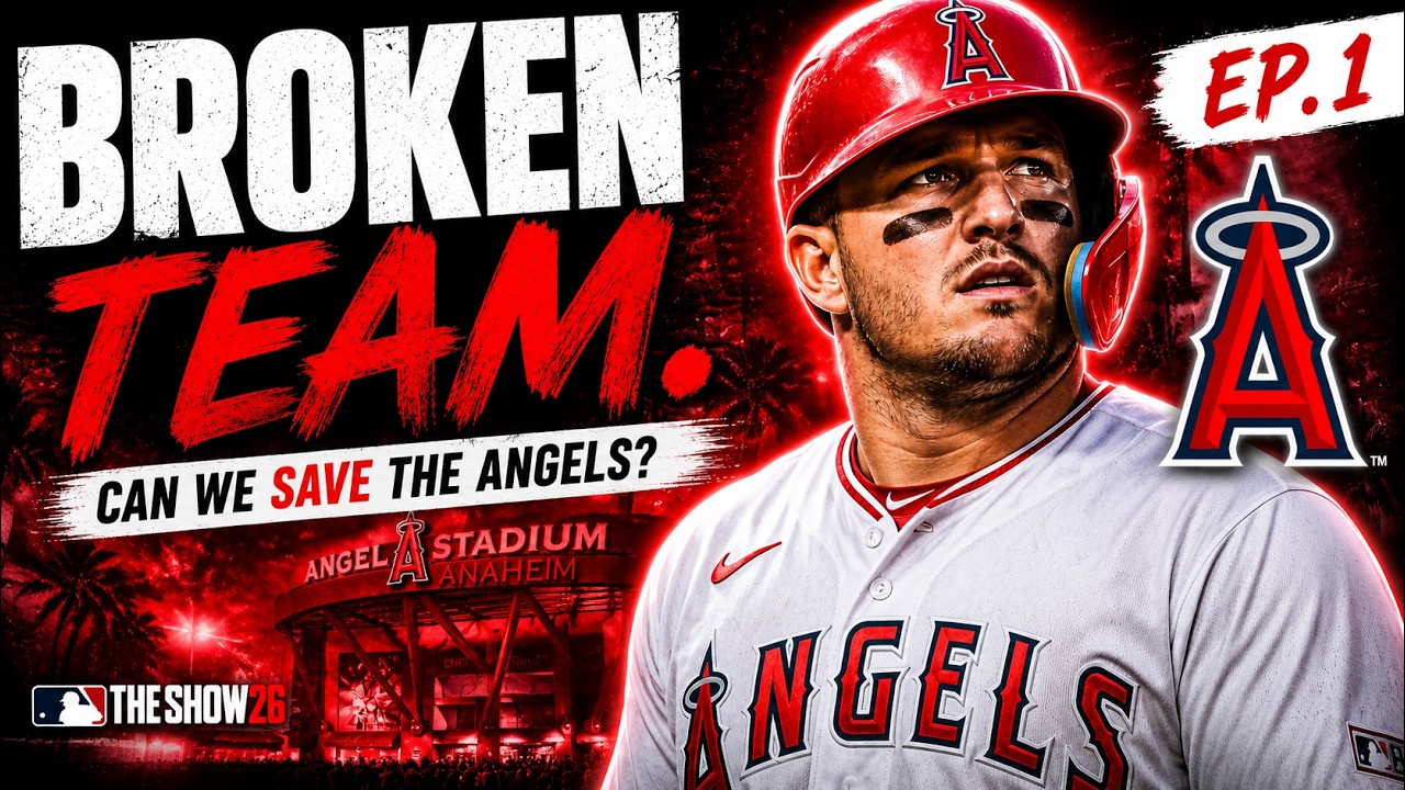 I Took Over the Most Broken Team in Baseball - Los Angeles Angels Franchise EP. 1 MLB 26 The Show