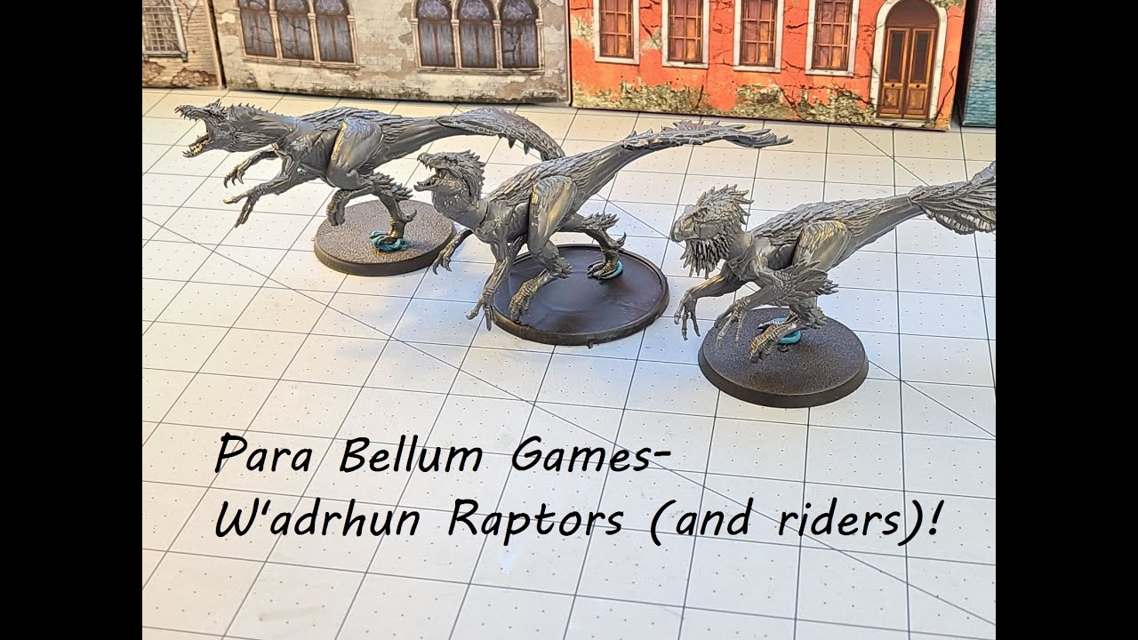Para Bellum Games- The W'adrhun Raptors (and Riders)!