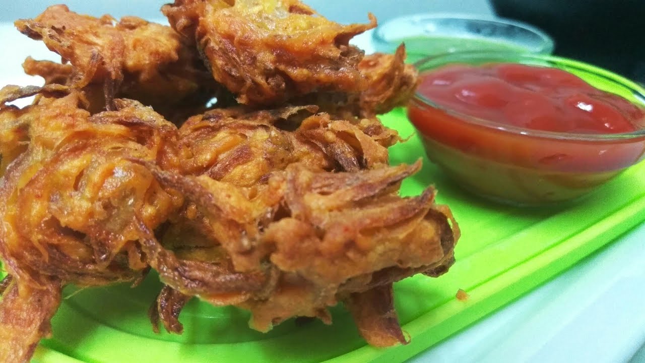 Onion Pakora.. pyaz pakora recipe bangla.. bengali onion pakora. rannabatisathjamati recipes