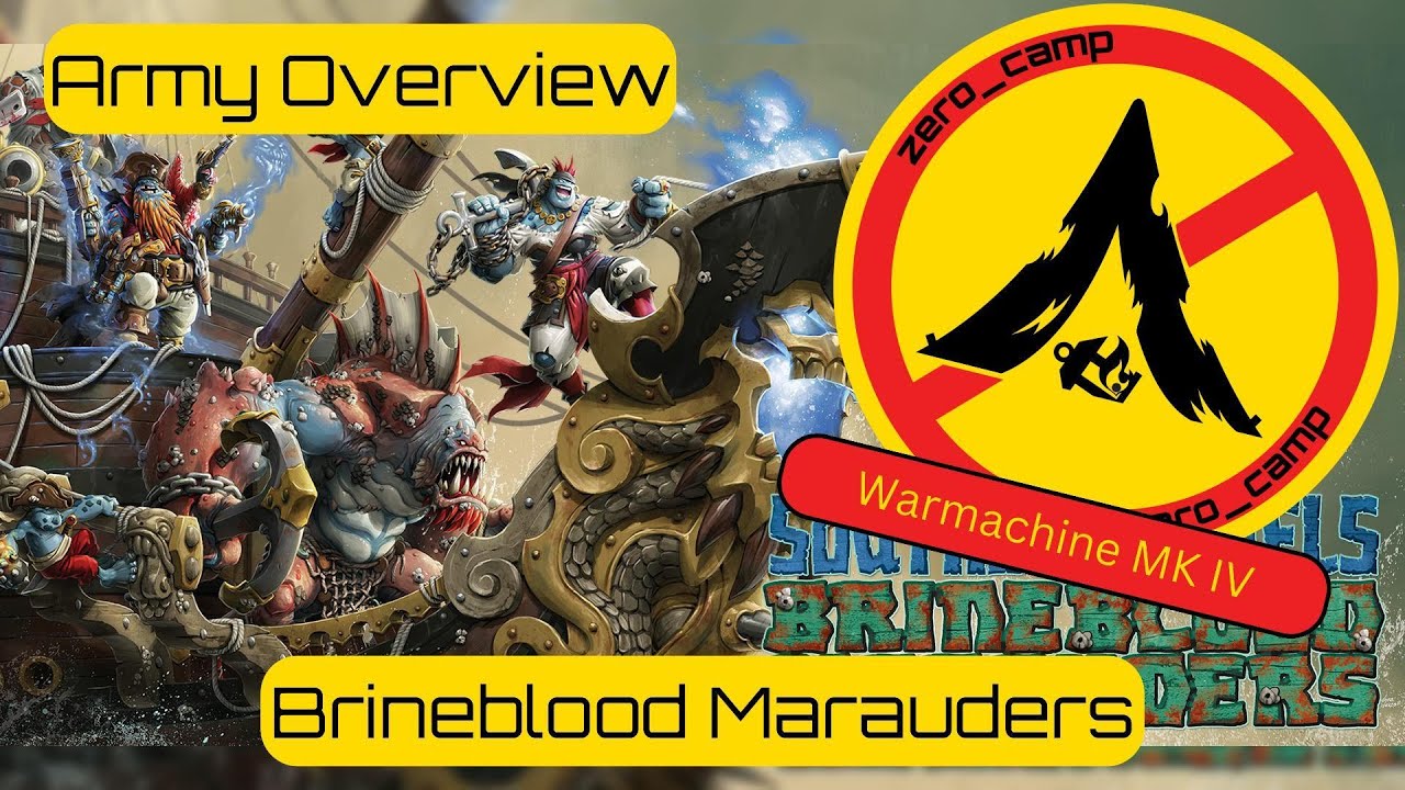 Warmachine MKIV Army Spotlight/Overview - Southern Kriels - Brineblood Marauders!