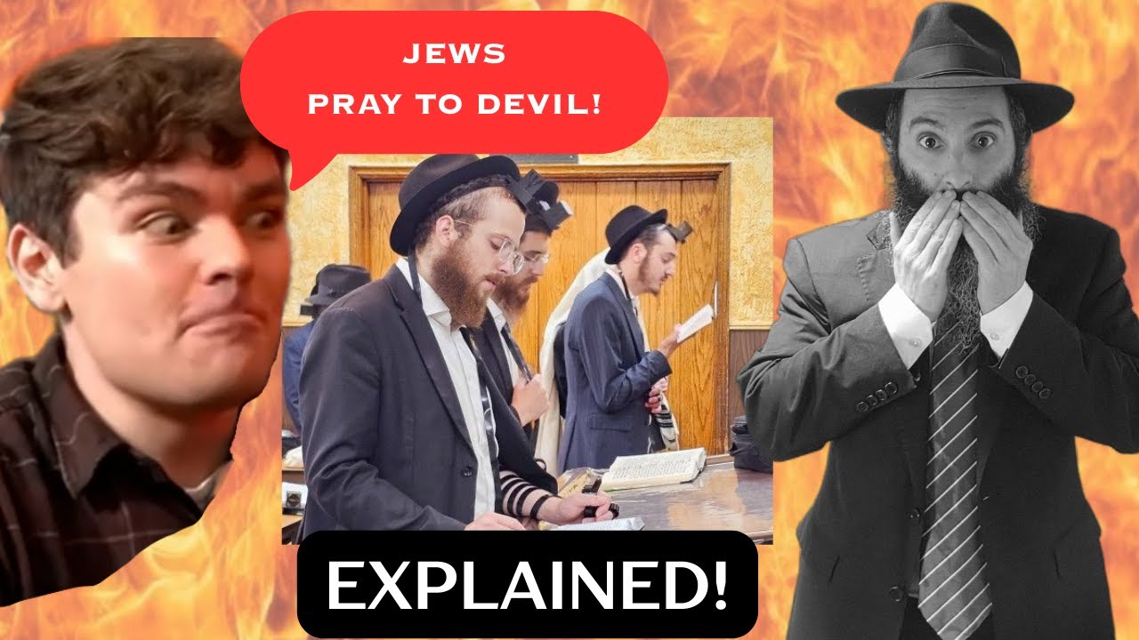 Nick Fuentes: JEWS PRAY to the DEVIL, Rabbi REACTS