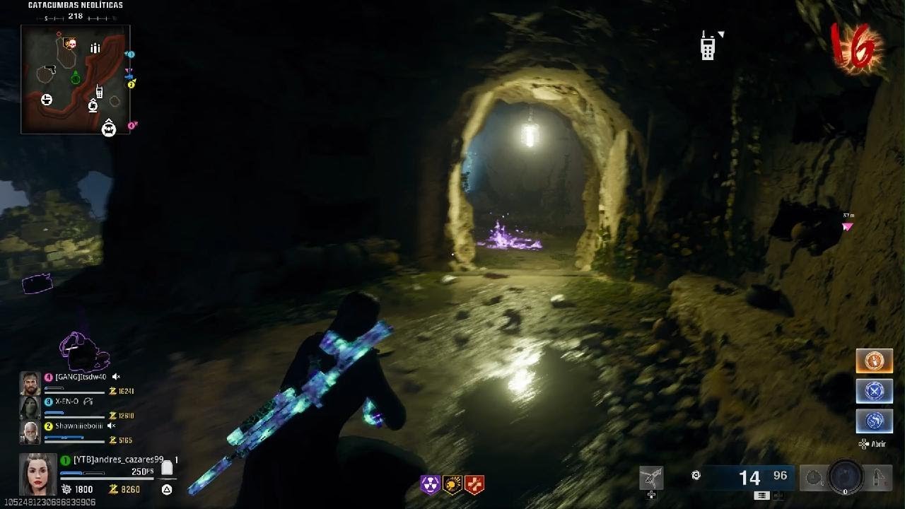 Hago el Easter Egg de THE TOMB con Randoms - BO6 [ZOMBIES] - @Angel-Cazares