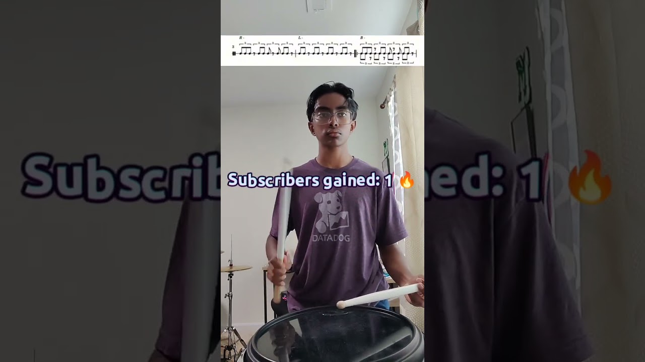 Day 4 of practicing 15 seconds per subscriber!!! 
