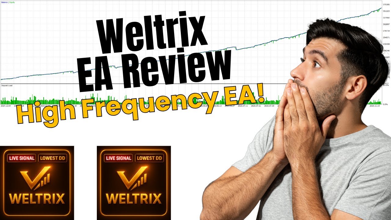 Weltrix Expert Advisor Review - Real Strategy But Lots of Trades!