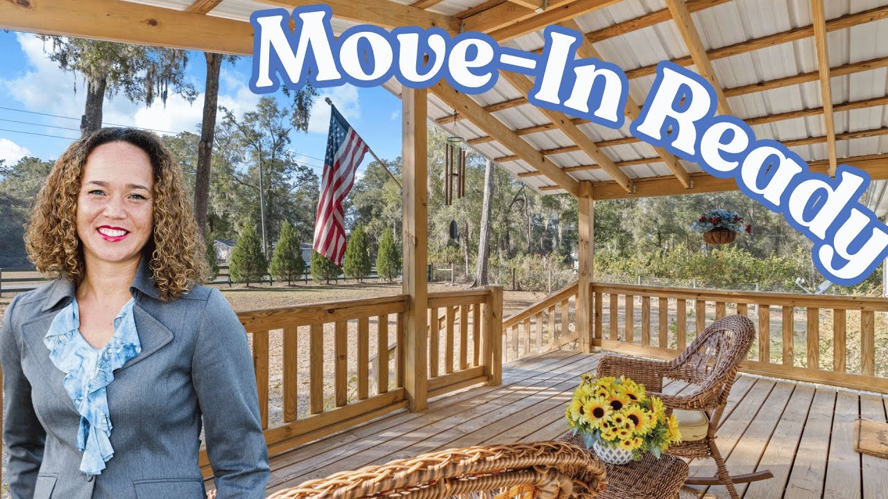 1.25 acres with home and 2 car garage in Florida Highlands 4BR 2BA 1700+ sq ft 400 det garage