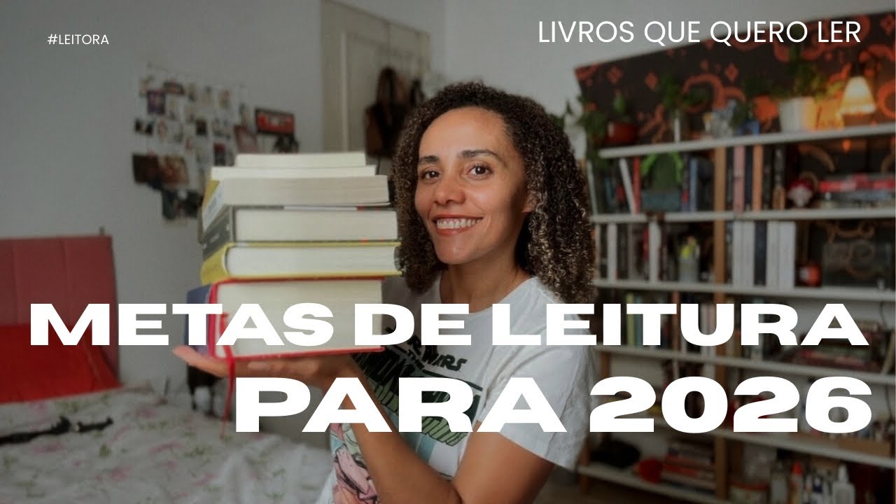 Os livros que mais quero ler em 2026 #metasdeleitura 