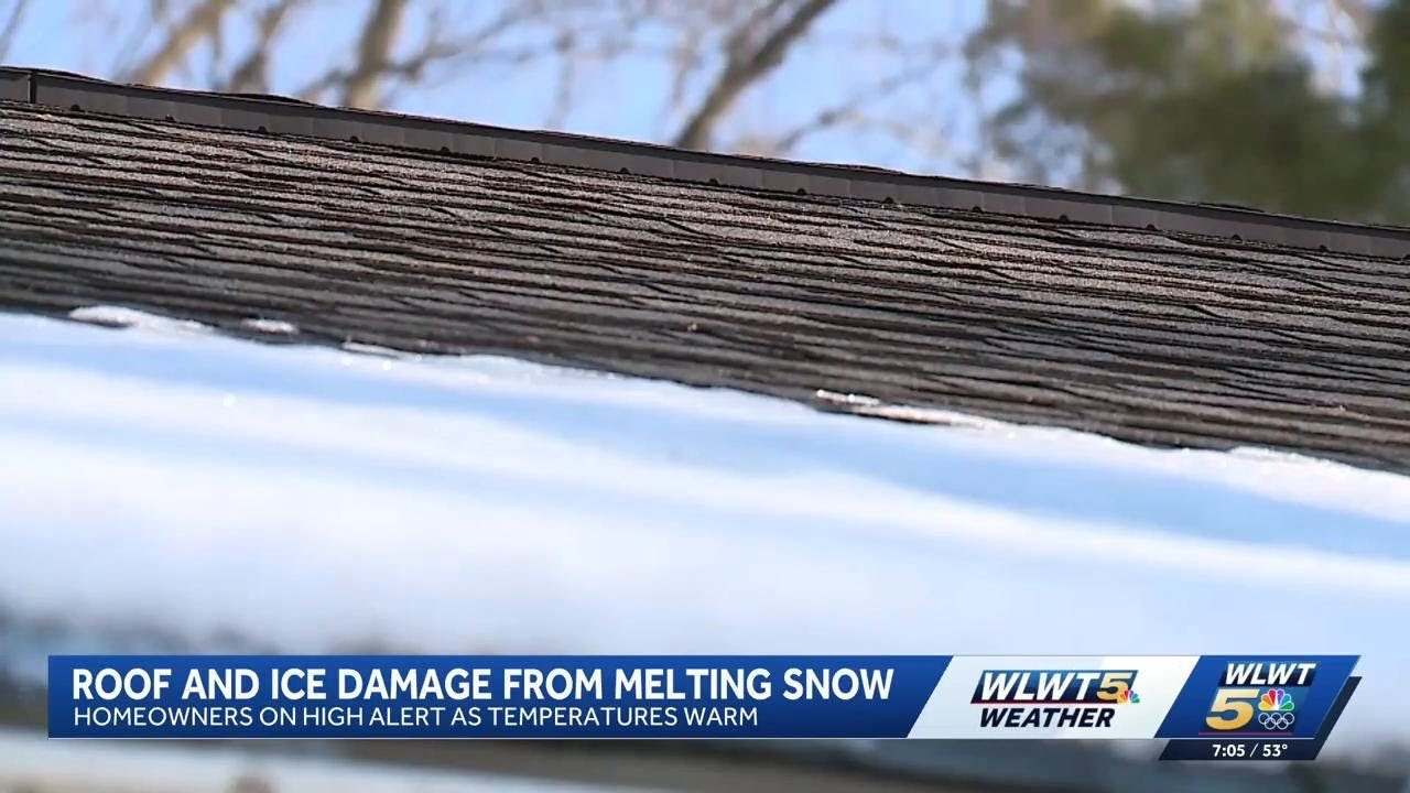 Homeowners on high alert for roof damage as temperatures warm