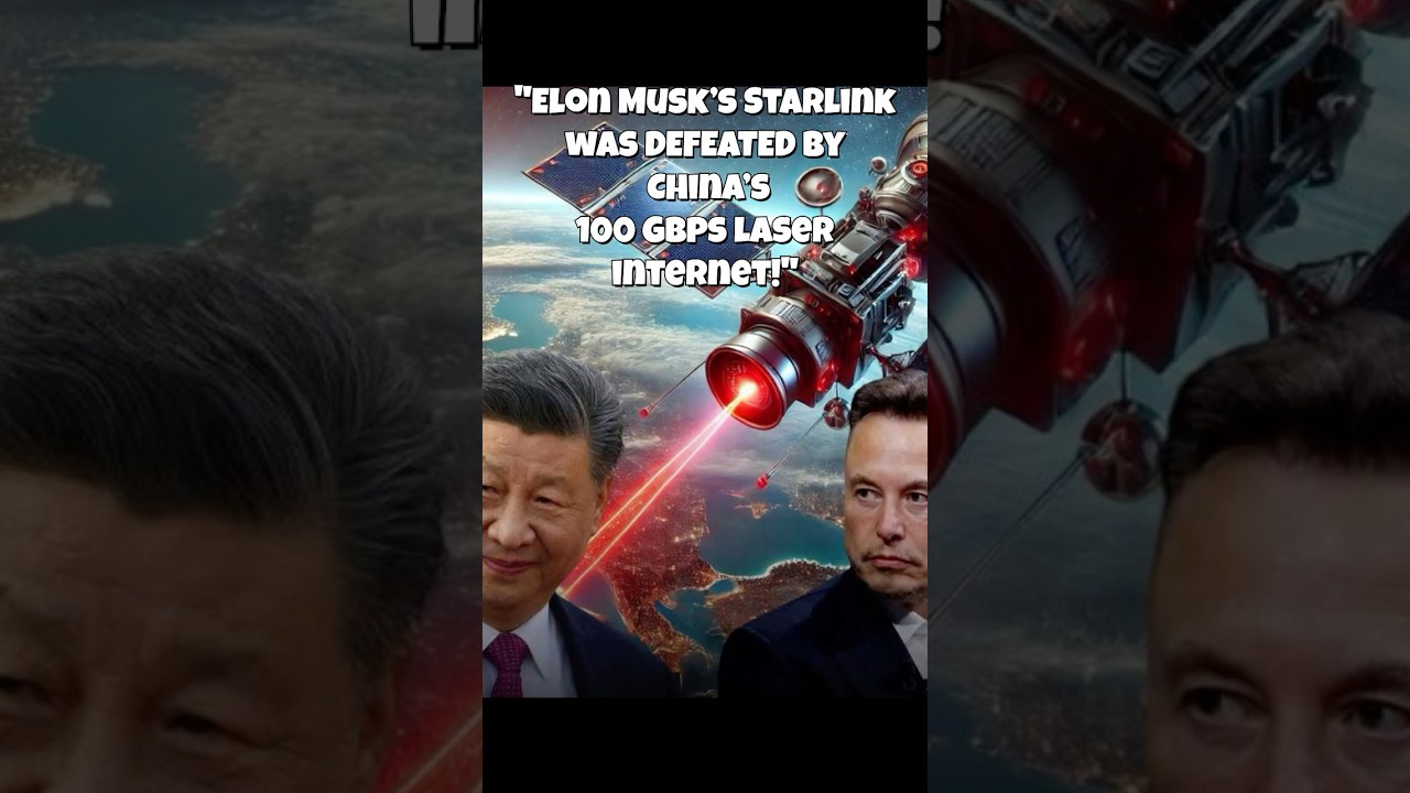 Elon Musk&rsquo;s Starlink was DEFEATED by China&rsquo;s 100 Gbps laser internet!