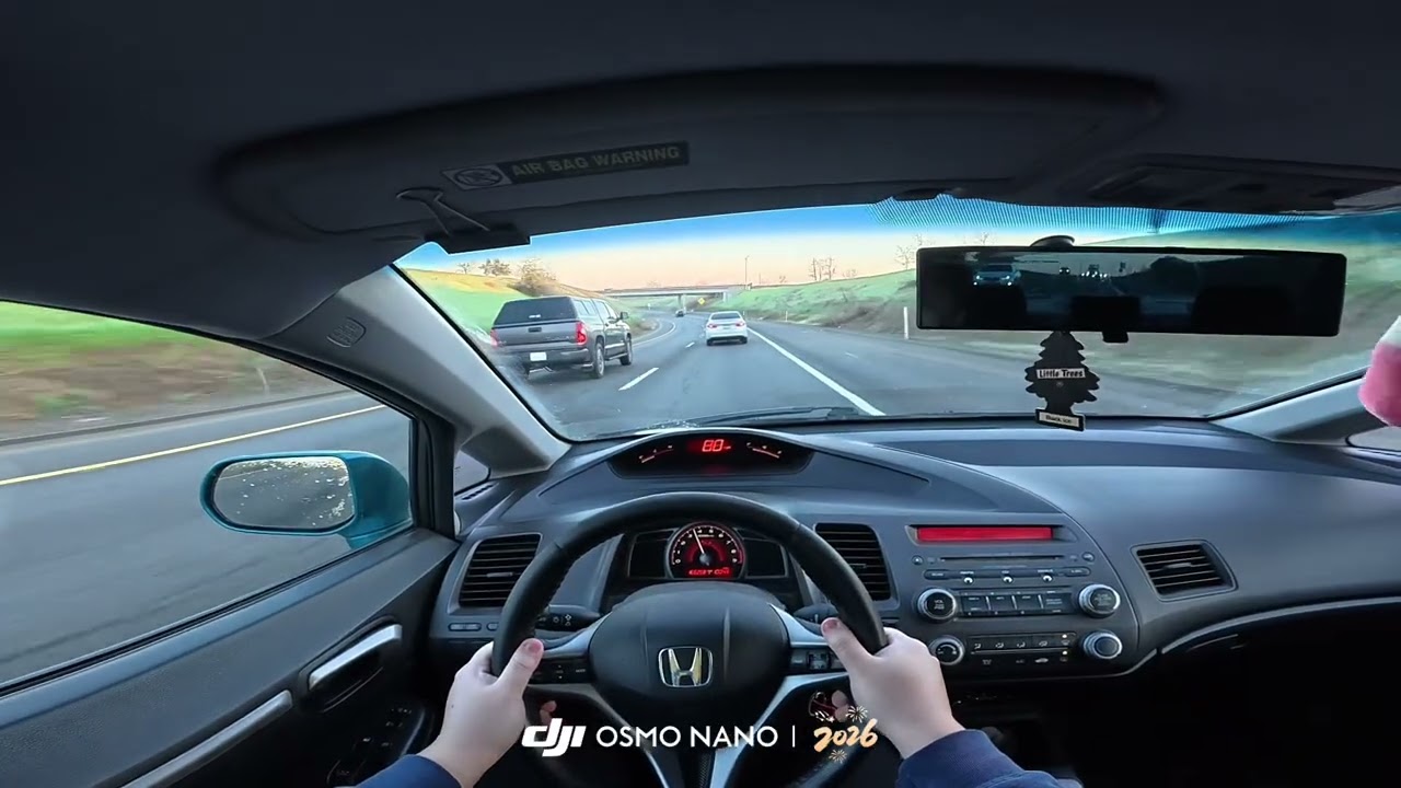 POV drive to Walmart 